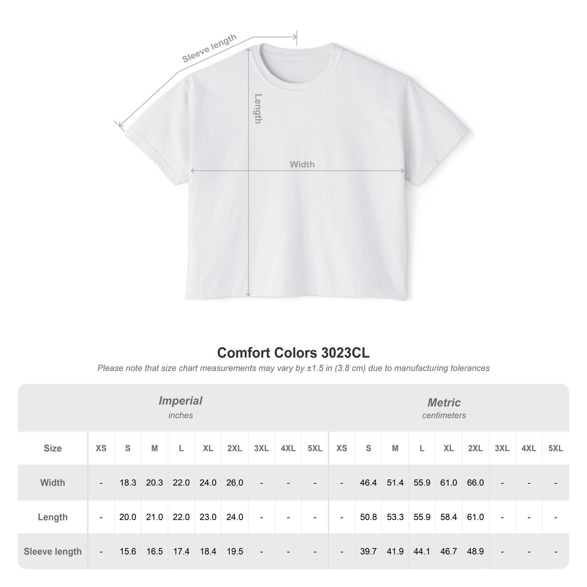 overit. Boxy Tee