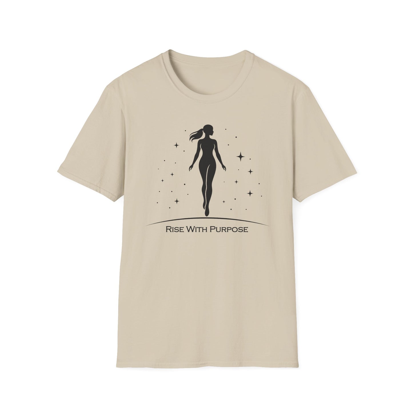 Silhouette Woman with Stars T-Shirt | Rise With Purpose
