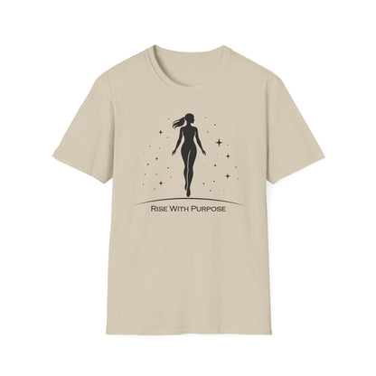 Silhouette Woman with Stars T-Shirt | Rise With Purpose