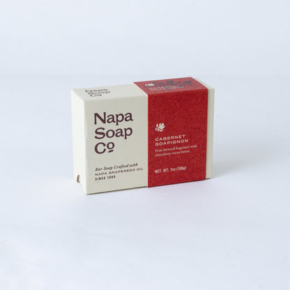 Handmade Soap - Cabernet Soapignon with Blend of Chocolatey Cocoa Butter & Cold‑Pressed Grapeseed Oil