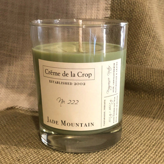 Soy Candle - Jade Mountain Agave, Chrysanthemum & Fir Scented Candle with Essential Oils