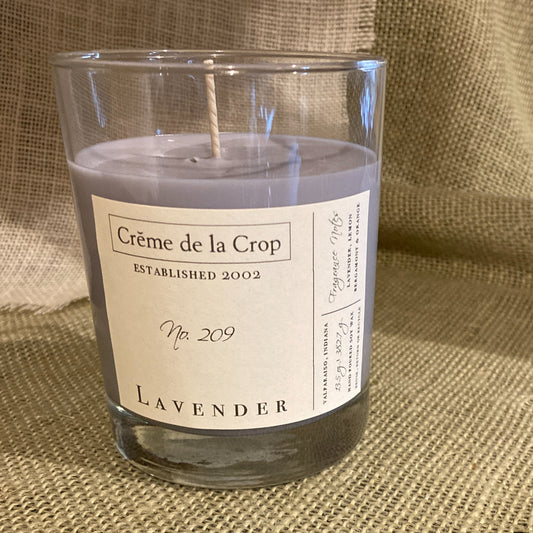 Soy Candle - Provence Lavender Candle with Bergamot, Cedar, Lemon & Orange