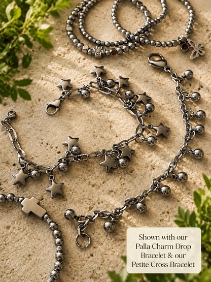 Coastal Star Bracelet – Handcrafted Stainless Steel Adjustable Bracelet