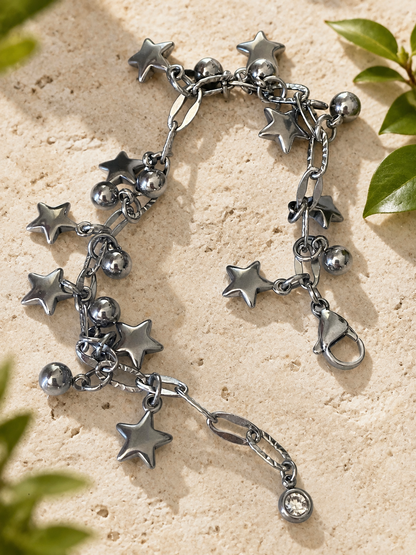 Coastal Star Bracelet – Handcrafted Stainless Steel Adjustable Bracelet