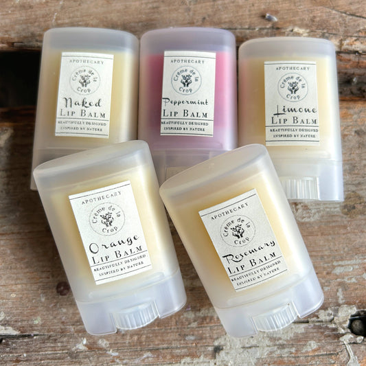 Lip Balm Collection – Nourishing Coconut, Olive & Avocado Oil Lip Care