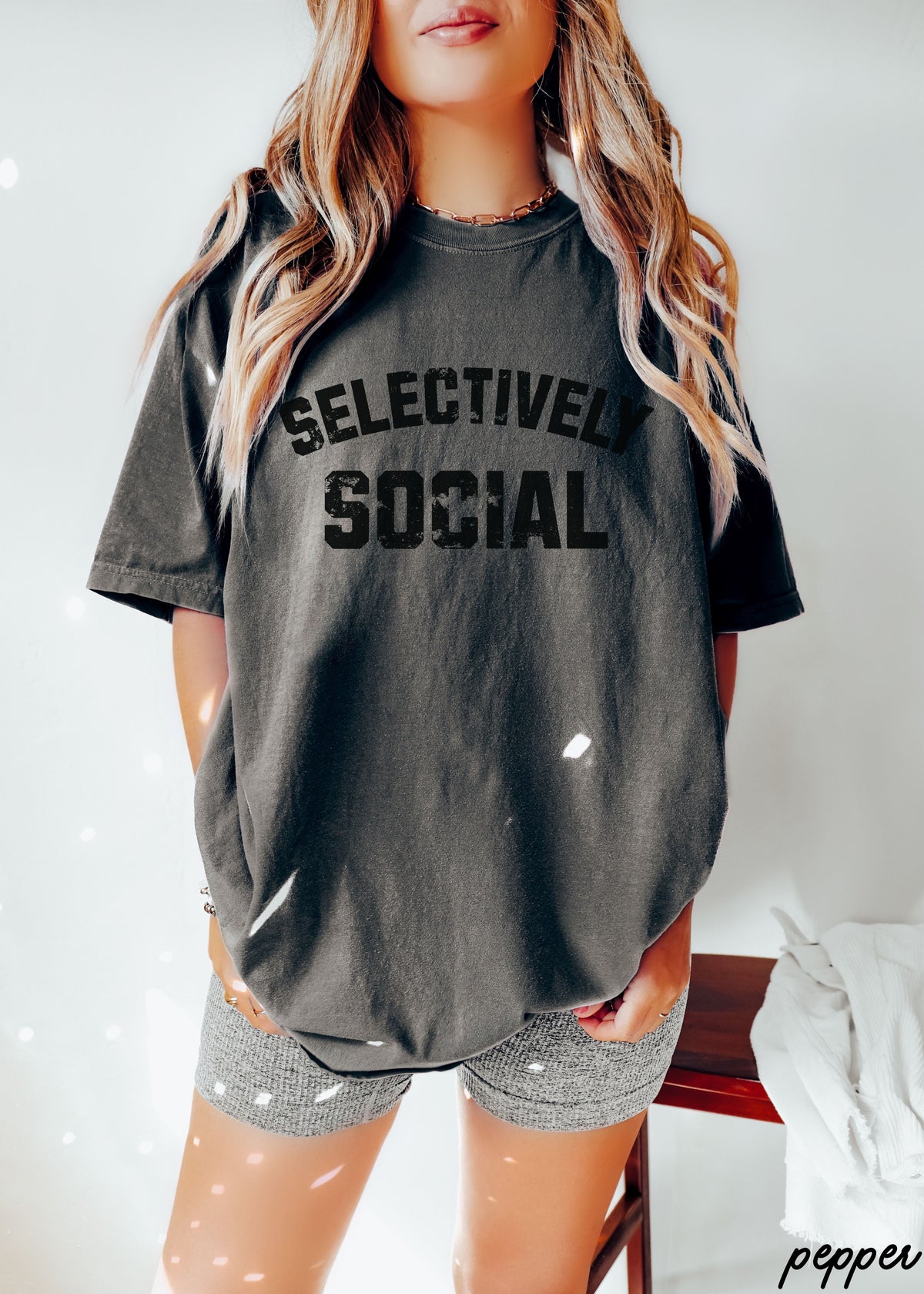 Selectively Social Graphic Tee