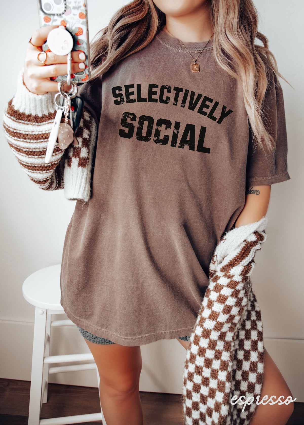 Selectively Social Graphic Tee