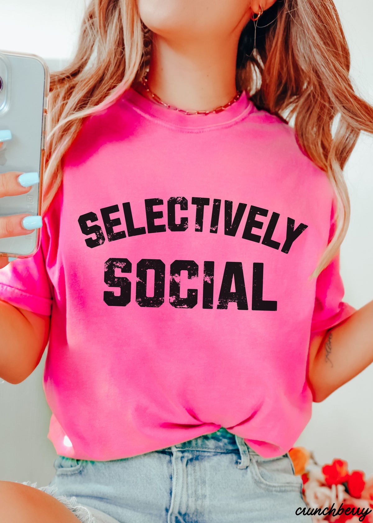 Selectively Social Graphic Tee