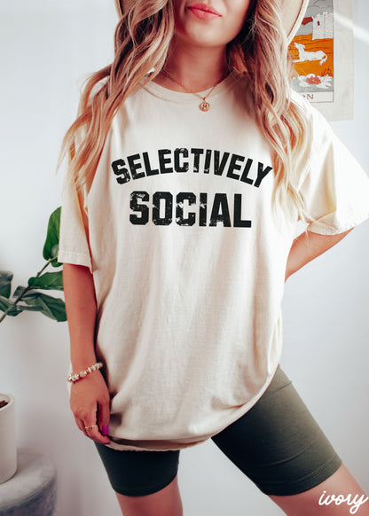 Selectively Social Graphic Tee