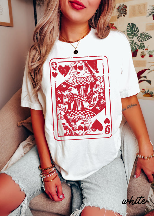 Queen of Hearts Graphic Tee