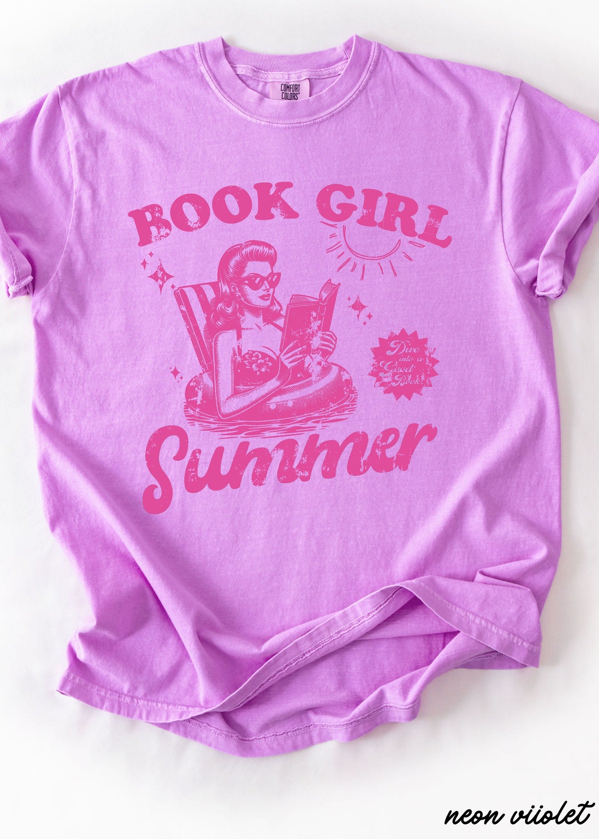 Book Girl Summer Graphic Tee