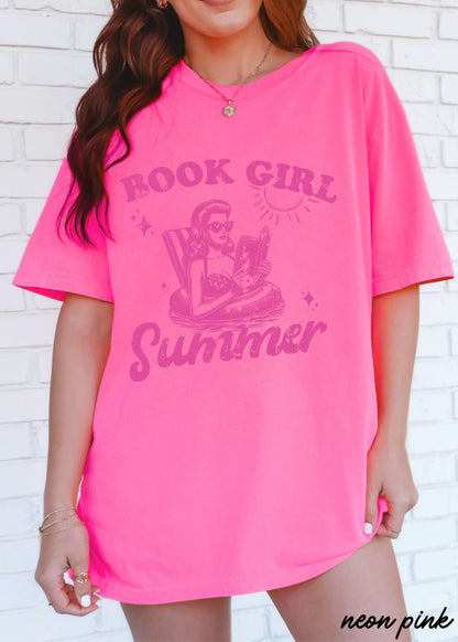 Book Girl Summer Graphic Tee