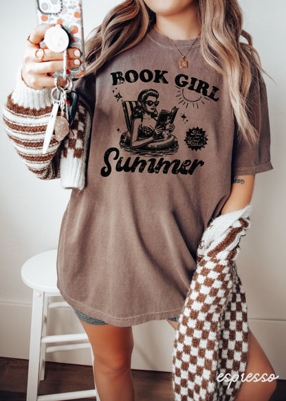 Book Girl Summer Graphic Tee