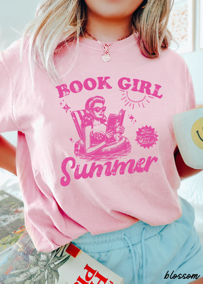 Book Girl Summer Graphic Tee