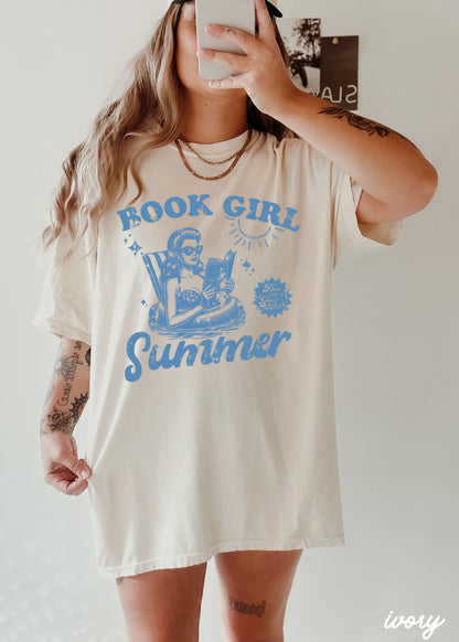 Book Girl Summer Graphic Tee