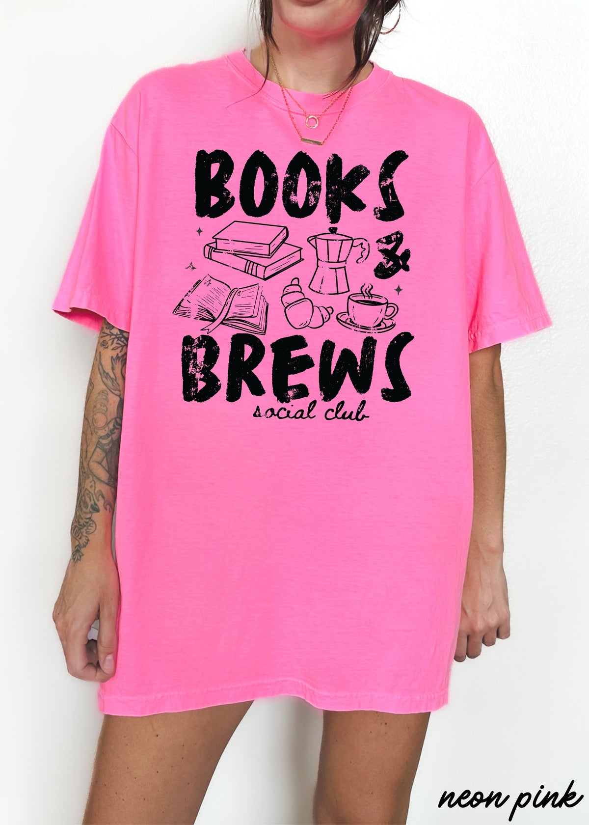 Books & Brews Social Club Graphic Tee