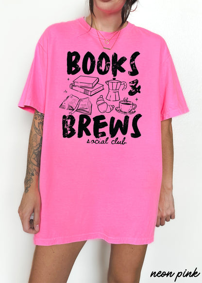 Books & Brews Social Club Graphic Tee