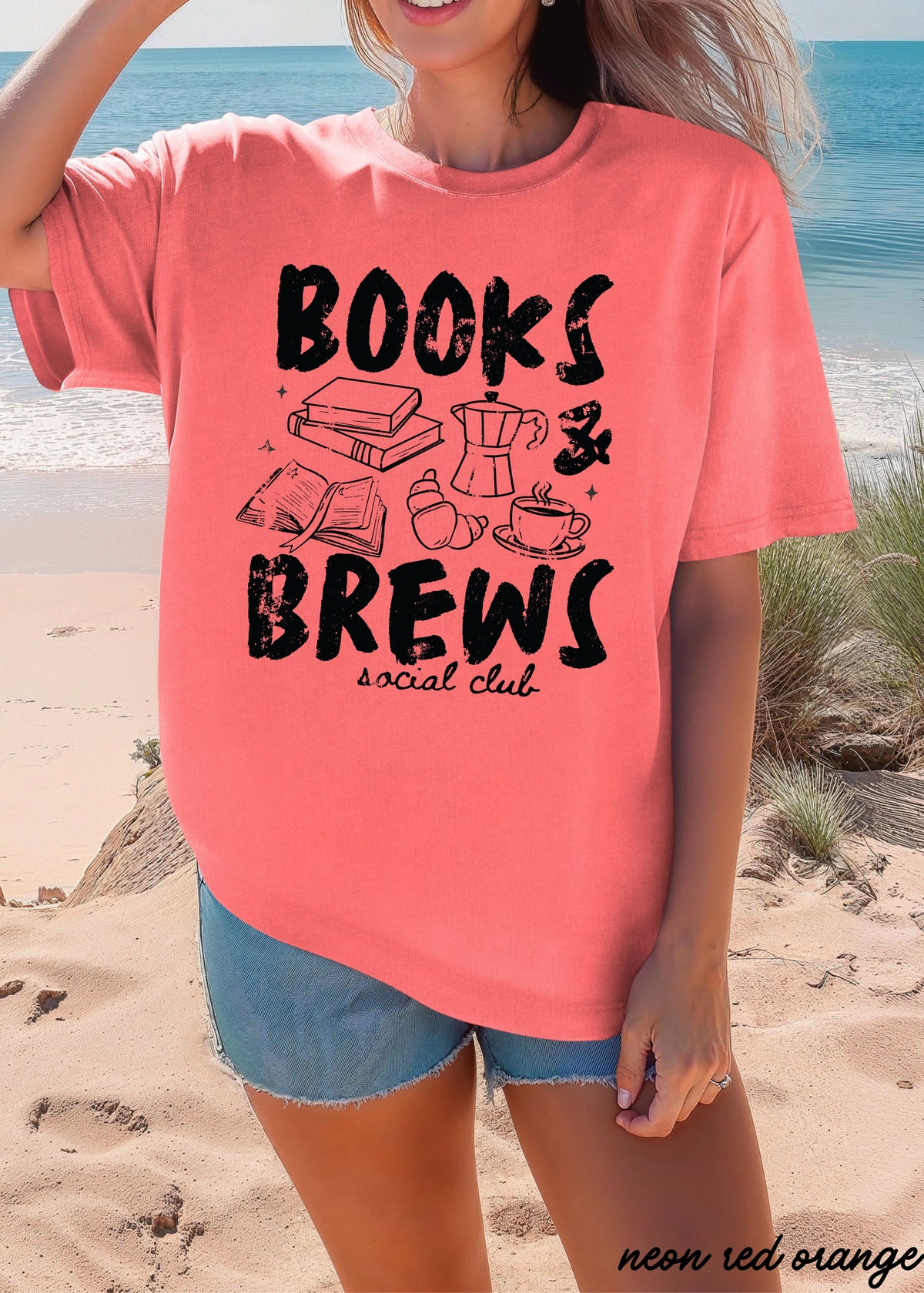 Books & Brews Social Club Graphic Tee