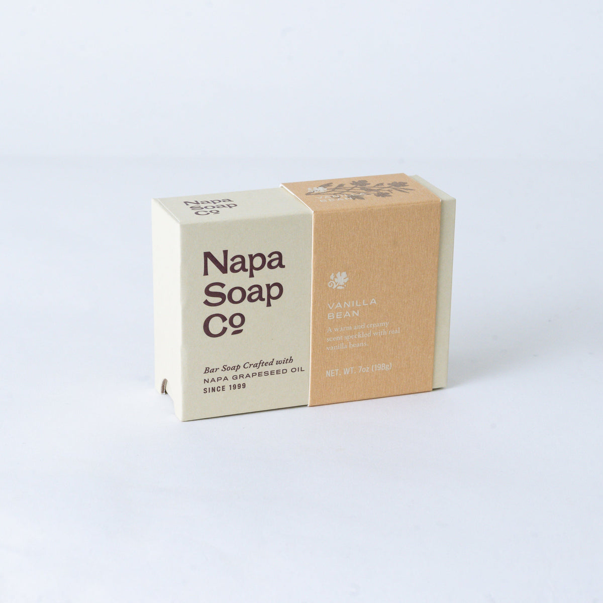 Handmade Soap - Vanilla Bean Cream Bar with Cocoa & Shea Butter