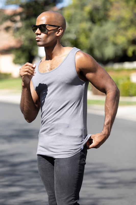 Men's Bamboo Viscose/Organic Cotton Tank Top