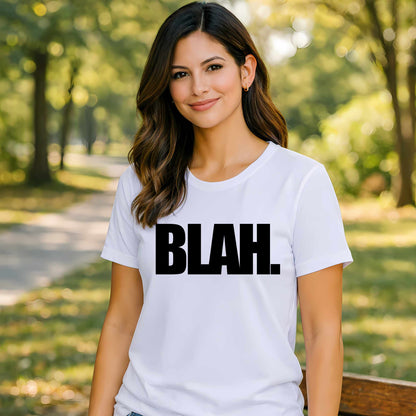 BLAH. Graphic Tee | Boxy Oversized T-Shirt