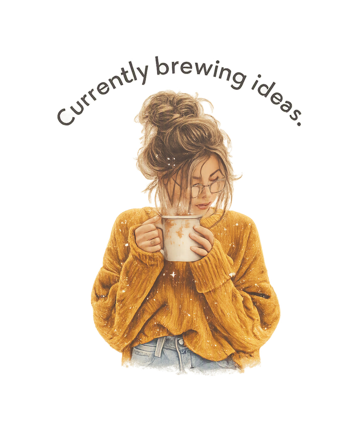 Currently Brewing Jokes Tee | Women's Boxy Tee