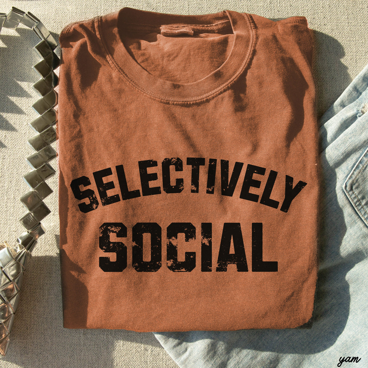 Selectively Social Graphic Tee