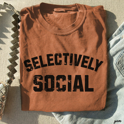 Selectively Social Graphic Tee