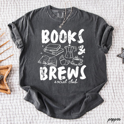 Books & Brews Social Club Graphic Tee