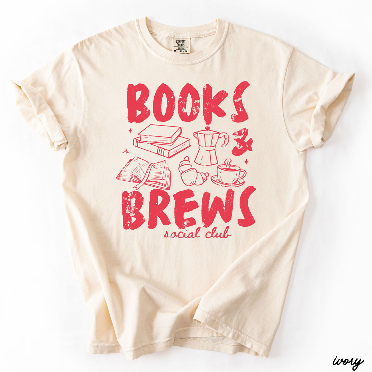 Books & Brews Social Club Graphic Tee