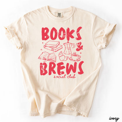Books & Brews Social Club Graphic Tee