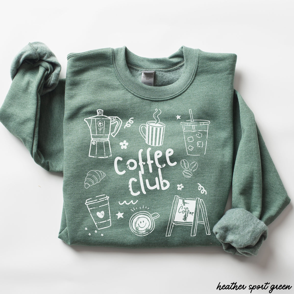 Coffee Club Graphic Sweatshirt
