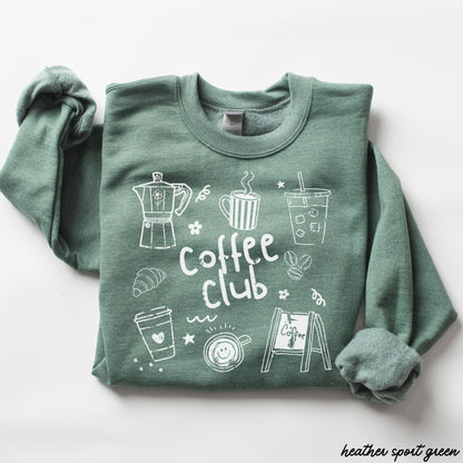 Coffee Club Graphic Sweatshirt