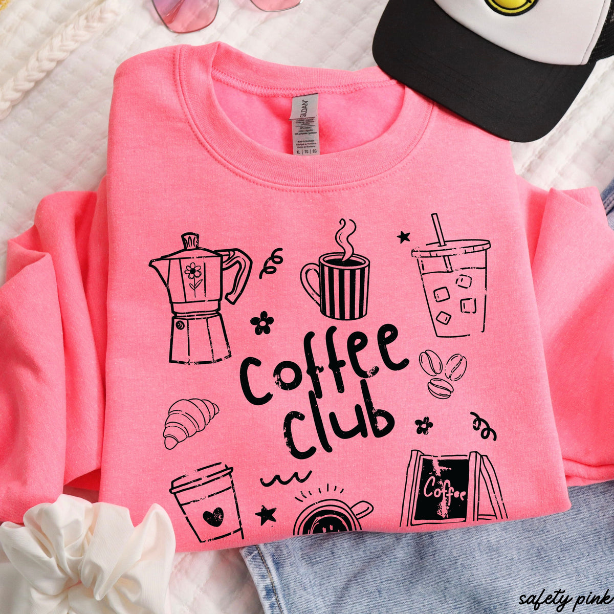 Coffee Club Graphic Sweatshirt