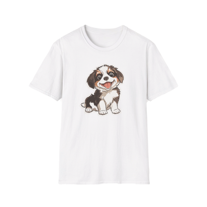Cute Dog Graphic T-Shirt, Perfect Gift for Pet Lovers, Casual Wear, Birthday Gift, Dog-Themed Apparel