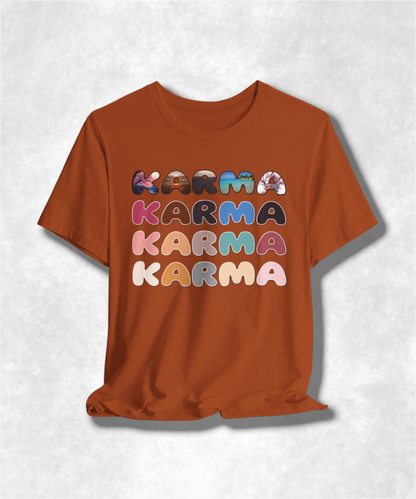 Building My Karma T-Shirt, Positive Vibes Tee, Spiritual Graphic Tee, Unisex Mindfulness Shirt, Yoga Lover Gift, Good Karma Clothing