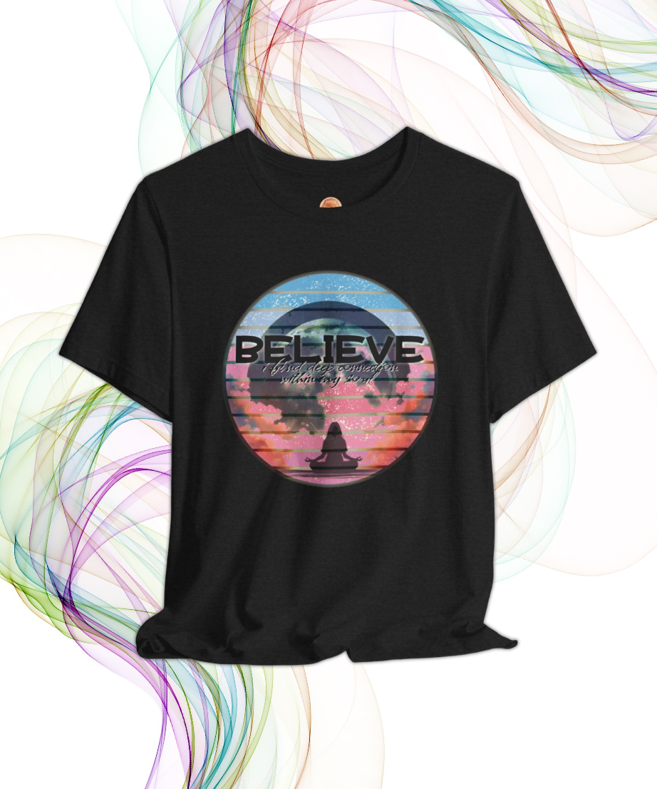 believe i find deep connection within my soul karma T-shirt