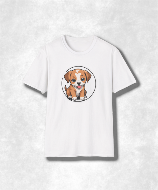 Adorable Dog Lover T-Shirt, Perfect for Gifts, Animal Rescue Support, Casual Wear, Birthdays, Pet Enthusiasts