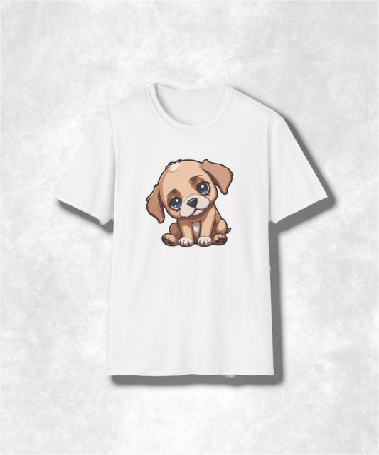 Cute Dog Graphic T-Shirt, Perfect Gift for Pet Lovers, Casual Wear, Birthday Gift, Dog-Themed Apparel