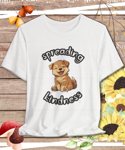 karma dog spreading kindness T-shirt