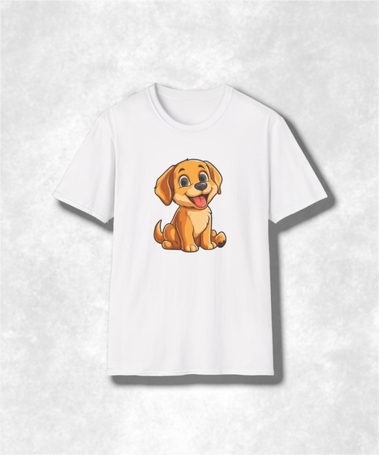 Adorable Puppy Graphic T-Shirt, Perfect Gift for Dog Lovers, Casual Wear, Birthday Apparel, Animal Lover Shirt, Pet Enthusiast Tee, Cute Dog