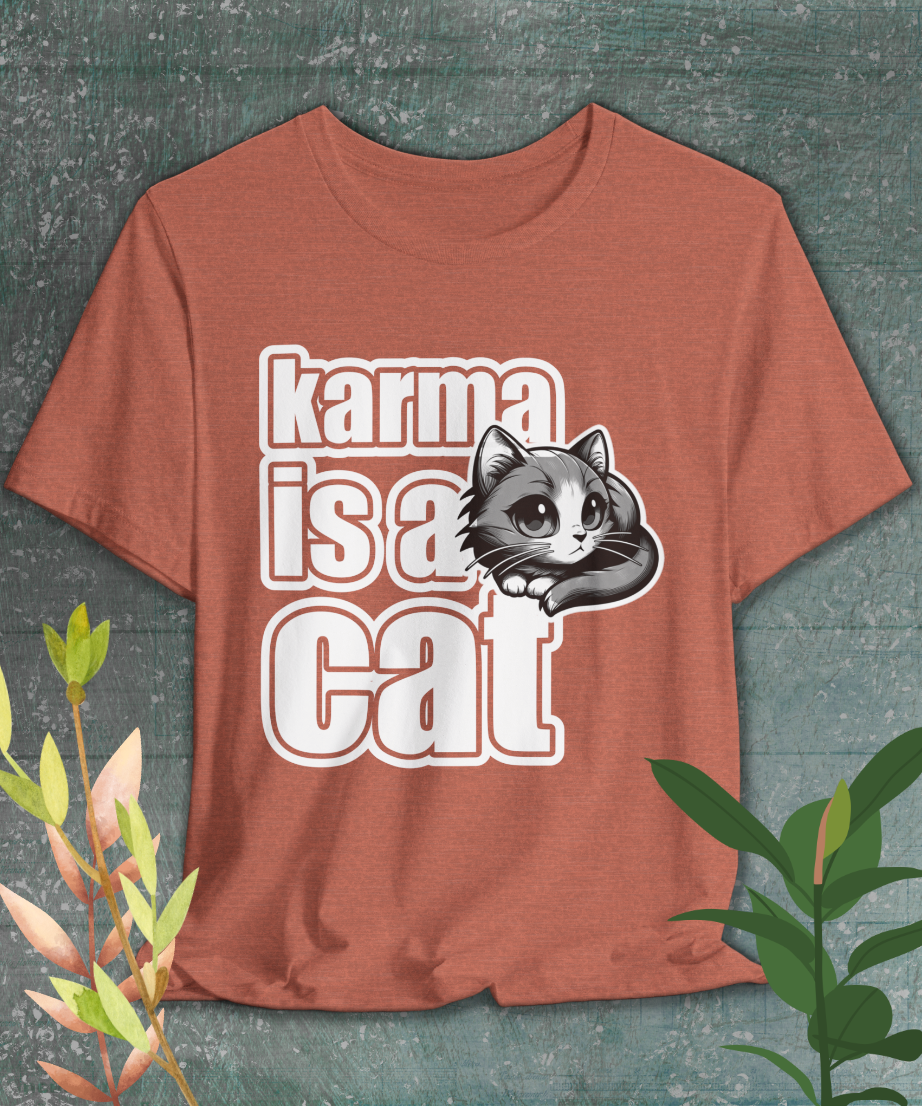 karma is a cat T-Shirt