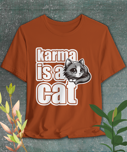 karma is a cat T-Shirt