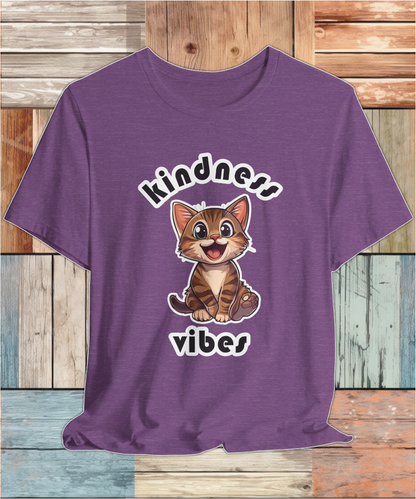 karma cat kindness vibes T-shirt