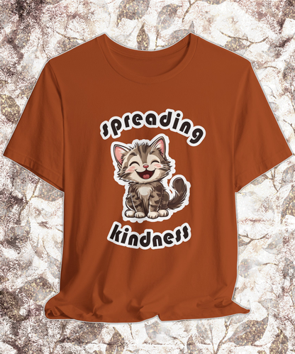 karma cat spreading kindness T-shirt