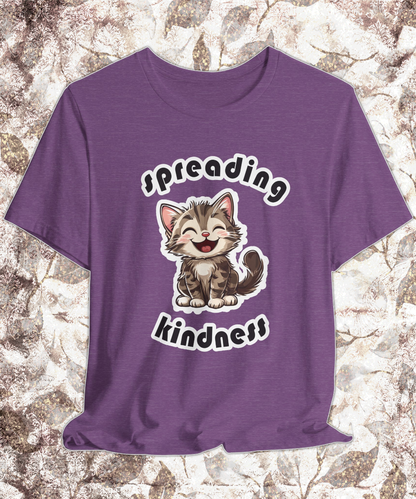 karma cat spreading kindness T-shirt