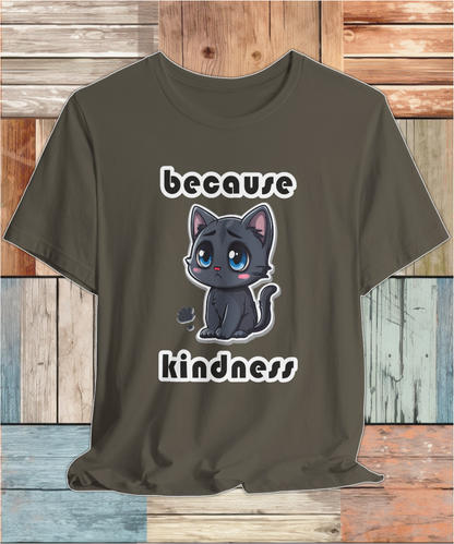 karma cat because kindness T-shirt