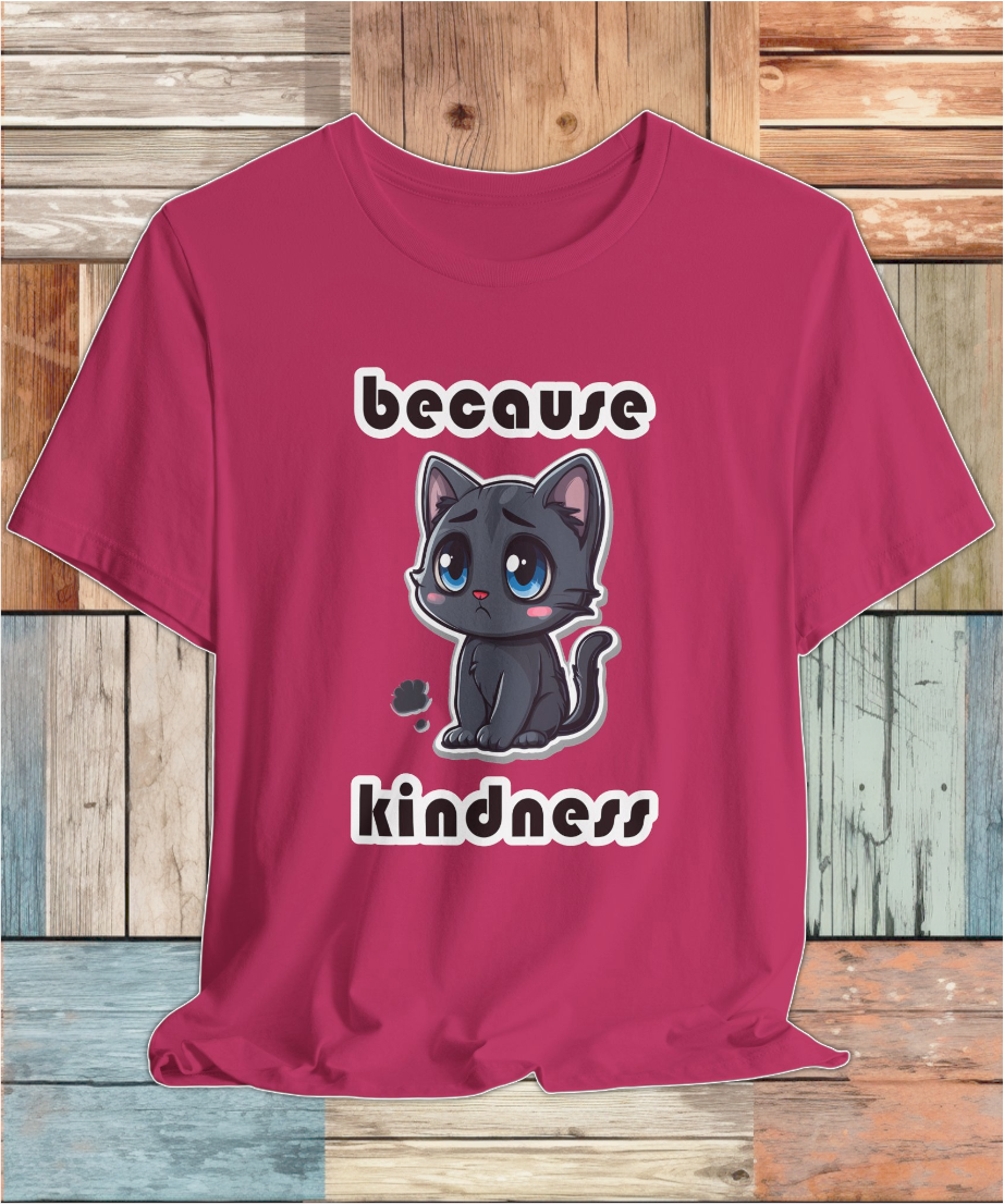 karma cat because kindness T-shirt