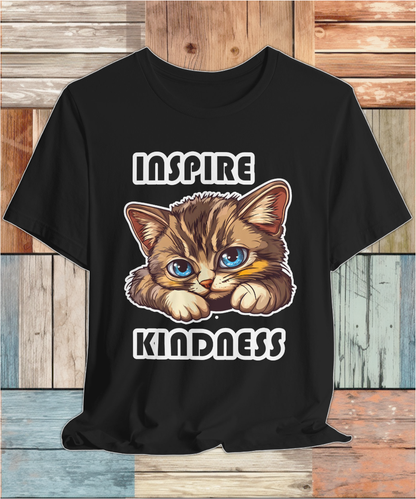 karma cat inspire kindness T-shirt