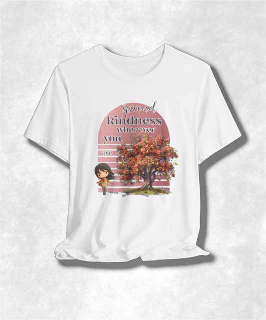 Spread Kindness T-Shirt, Inspirational Graphic Tee, Positive Message Shirt, Unisex Kindness Apparel, Motivational Gift, Uplifting Clothing